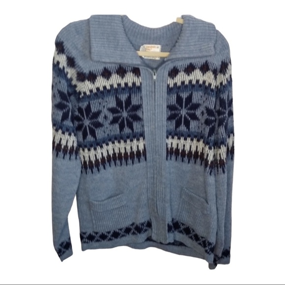 London Fog sweater size medium 100% virgin acrylic - Picture 1 of 5